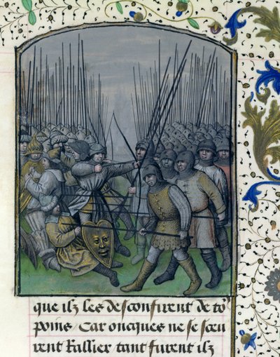 The Battle of Granada in 1343 by Master of Mary of Burgundy